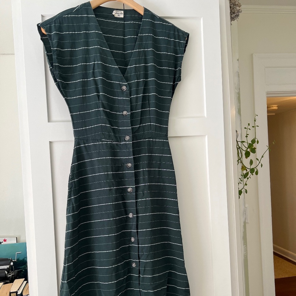 Bridge & Burn Forest/ Hunter Green XS dress